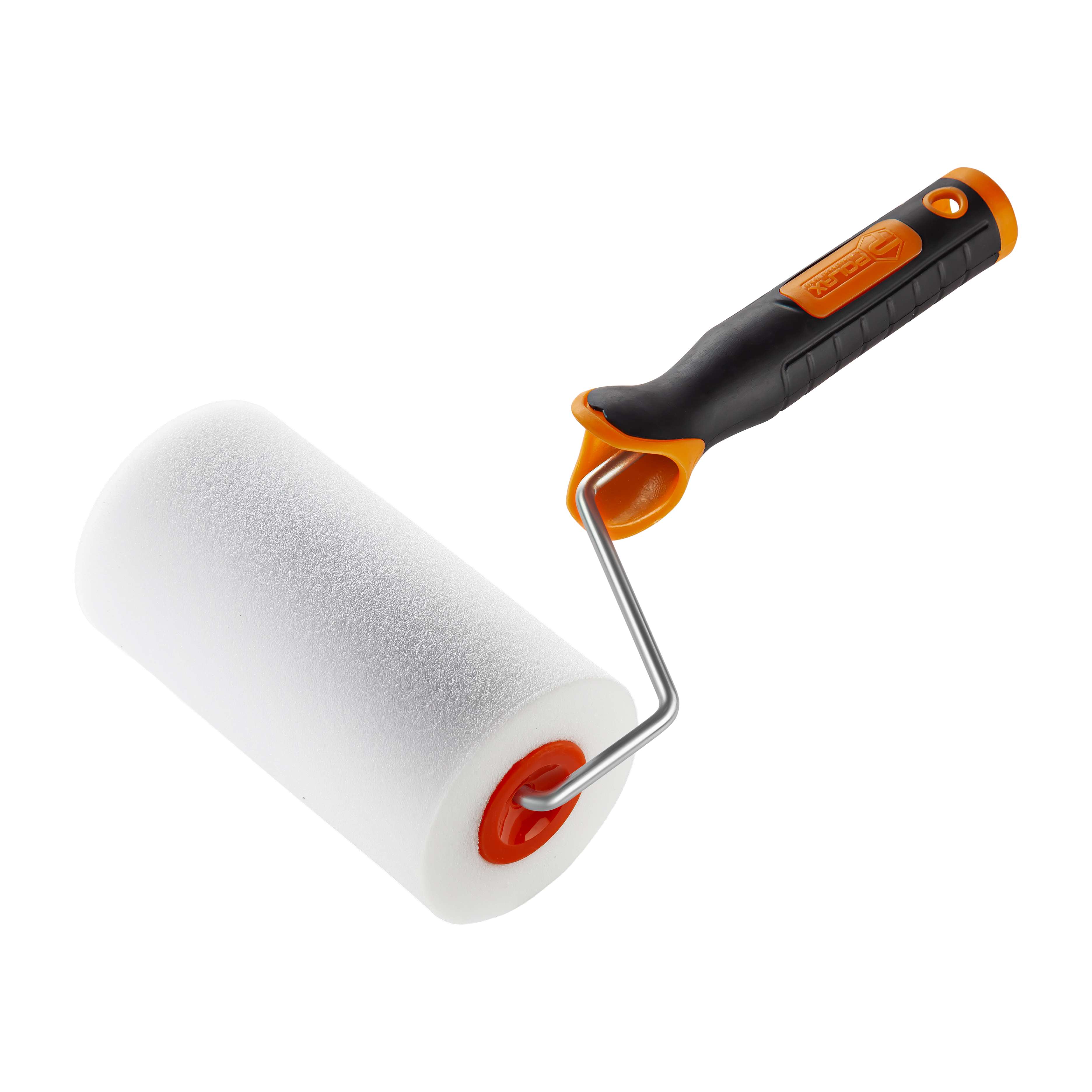 Валик "Поролоновий" 6 X 80 X 150 мм з ручкою до валика 6 Х 150 мм, POLAX